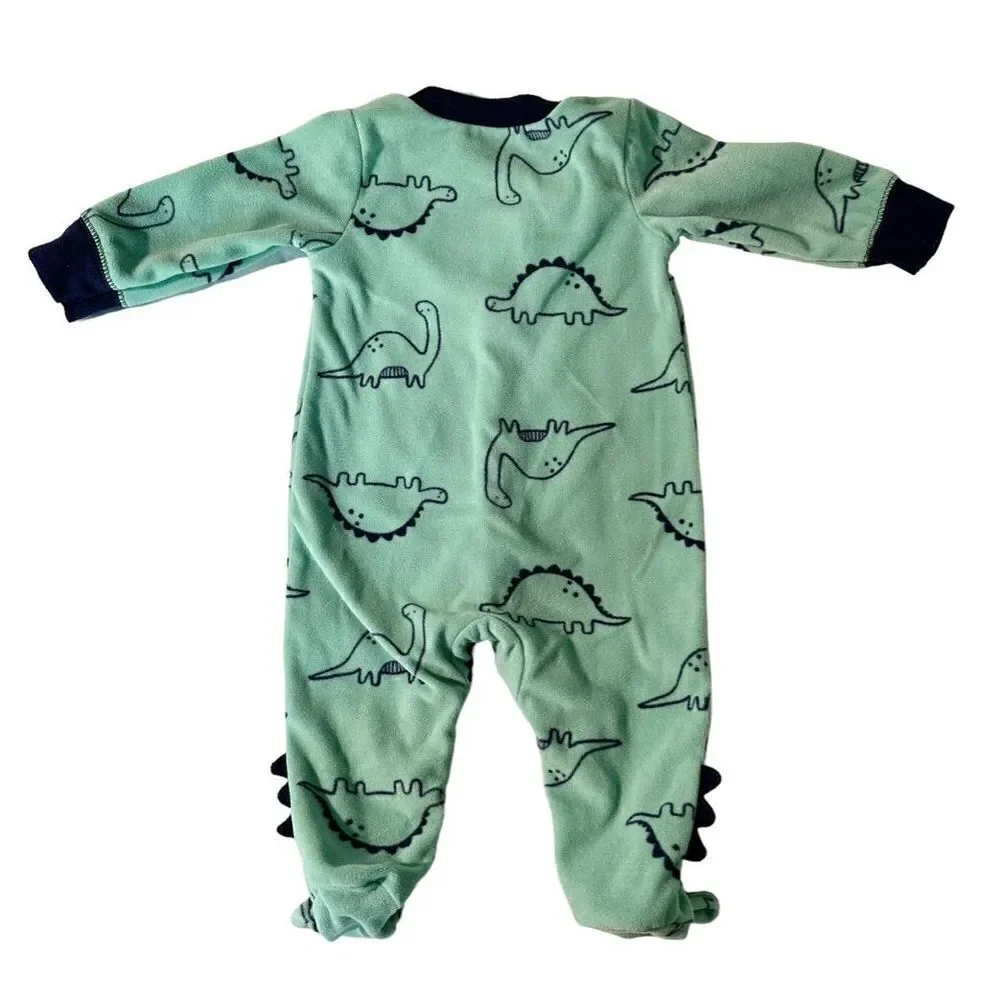 Carter’s Baby Fleece Dino Footed Sleeper, 3m